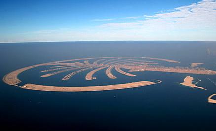 The Palm Islands - This is the Palm Islands in United Arab Emirates.