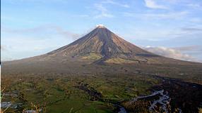 Mayon Volcano - This is Mayon Volcano, a famous volcano in the Philippines for having a perfect cone shape.