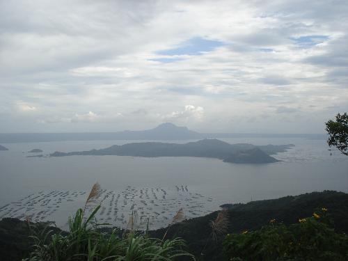 Taal Volcano - Taal Volcano is the most active volcano in the Philippines. I loved to just sit and watch it all day long.