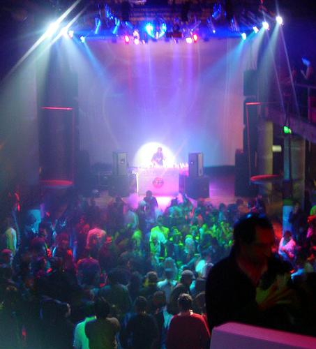 Transonik's California Session, Santiago, Chile 20 - This is me djing for a crowd of over 1000. The Event is called California Sessions. The name of the venue is Ex Oz in Santiago, Chile. It is the work of my friend Marco Dollenz, Transonik Artist Agency. The date is June 9, 2005