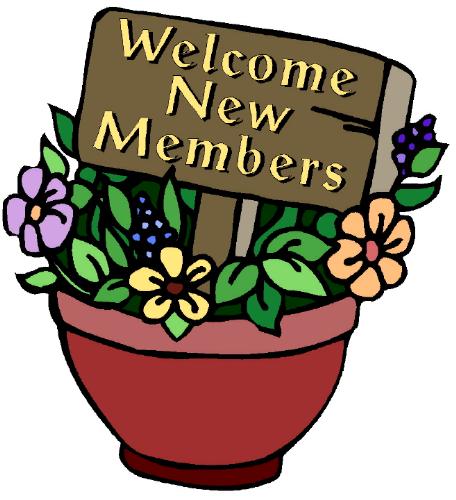 welcome new members - welcome new members..
