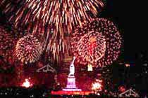 Fireworks - Firework seen from the Potomac River