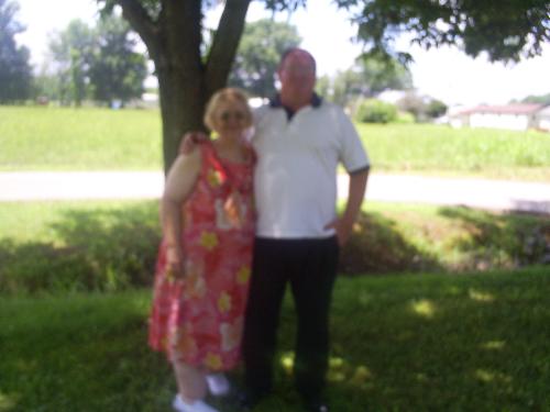 Me and my better half Steve - I wanted one with Steve and me so that I can change my profile picture LOL!! This is me with my better half that I love dearly!!!