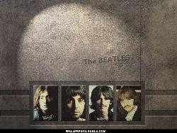 the beatles - all the demi gods of music luking at u