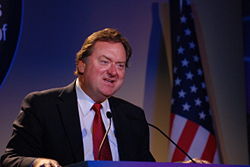 Tim Russert - An empty chair.