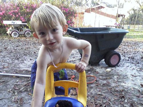 my son - he's cute my son - he's cute