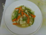 My Future Lunch - I'm going to have a bowl of soup and a sandwich.