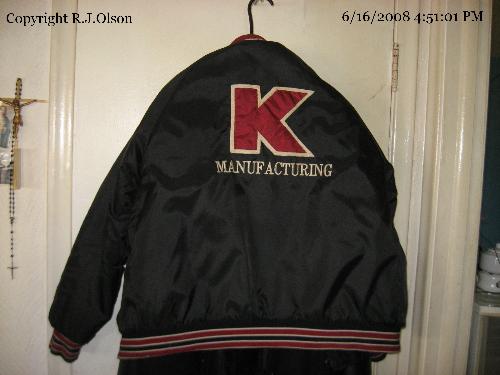 old Workplace Jacket - From a comapny I worked for many years and long ago