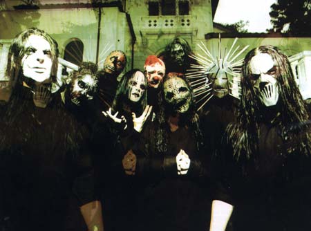 slipknot group photo - photo of all the members of slipknot