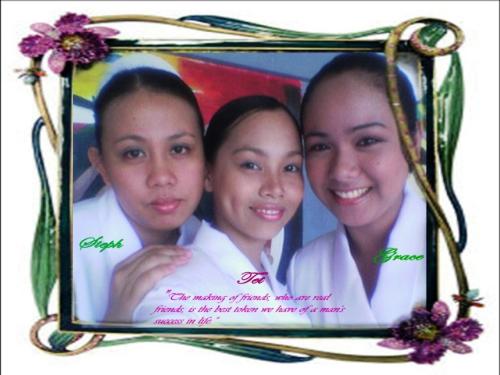 bestfriends forever - They are my best friends. this was taken during our ring and pin ceremony.I miss them already!