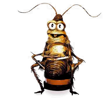 Ewwwww--look at this creepy roach! - I cannot stand roaches, especially when they're walking all over my desk, keyboard, mouse and HAND! I really hated my last job--I got to sit near the wall with the giant roach's nest! YUCK!