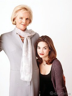Elizabeth and Audrey - Old promo pic of Lizzie and her 'Gram', Audrey Hardy