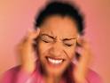 Migraine - Migraine headaches. Bad headache. painful head.