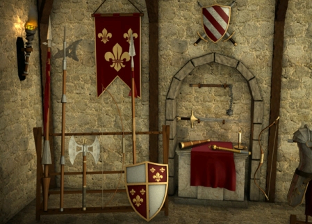 Paladin Weapon Chamber - The paladin's weapon chamber on Tribal Wars.