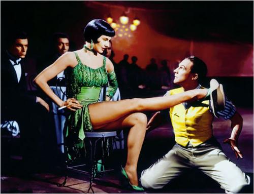 Photo of Cyd Charisse with Gene Kelly - image of Cyd Charisse Photo of Cyd Charisse with Gene Kelly - image of Cyd Charisse