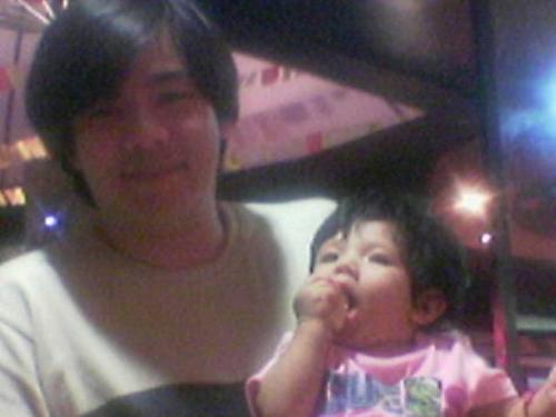 me and KC - My 2nd daughter when she was still a few months old.