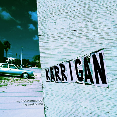 Karrigan - My Conscience Got The Best Of Me - Album cover of Karrigan's debut EP 'My Conscience Got The Best Of Me' produced by Michael Birnbaum and Chris Bittner (Coheed & Cambria, Straylight Run, The Sleeping, Four Letter Lie). Check them out at www.myspace.com/karriganrocks.