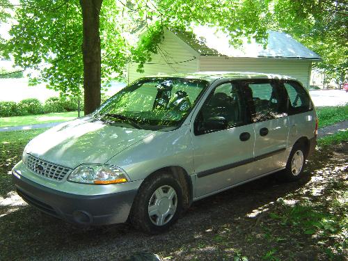 2001 Ford Windstar Van - My 2001 Silver Ford Windstar Van.