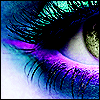 Beauty - What a beautiful picture of an eye with vibrant makeup on it