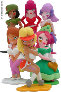 Fafinette Dolls - These are the first every Fafi dolls. They are usually sold out everywhere and so are the new dolls that were recently created by MAC that are also Fafi.