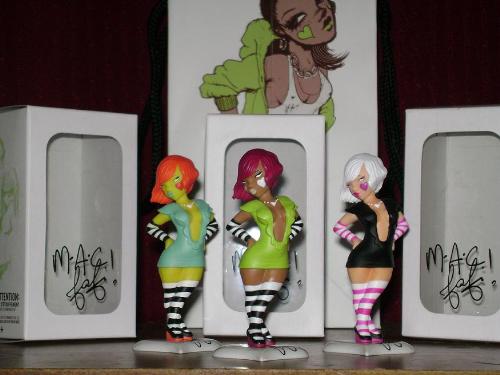 New Fafinette Dolls - Here are the new Fafinette dolls. These are collectibles and will be worth quite a bit of money in a few years. These dolls are also almost completely sold out everywhere. Fafi is women empowerment.