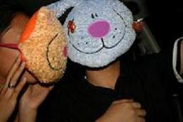 Dog and cat - We were in a car when we thought to take a 'wacky' picture and put on our seat pillow. Turns out nice, since then I often use this image as my avatar.