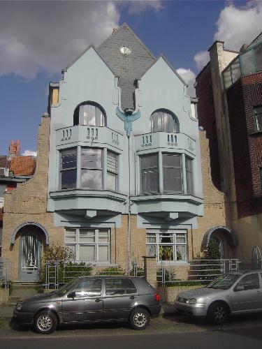 house in art deco - special house from around 1900 (i think) in art deco style (in gent, belgium)