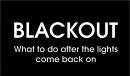 blackout - dark