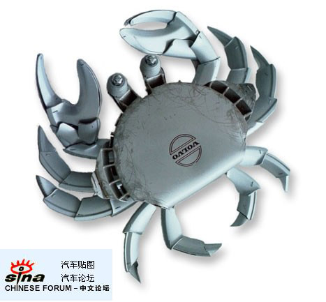 Crab - Use the crab of spare parts construction