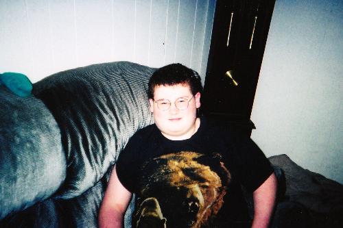 My stepson - This is my stepson at the age of 13. Now he is 18 and in college!