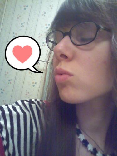Chu! - Blowing a kiss~ Sort of... ^^