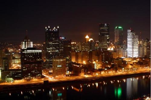 Pittsburgh At Night - The beauty of Pittsburgh at night