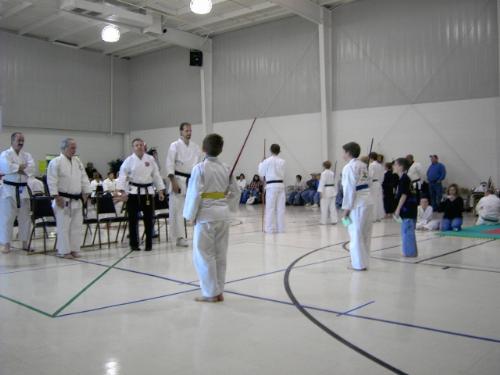 Weapons kata - Tournament judging: Bo staff kata