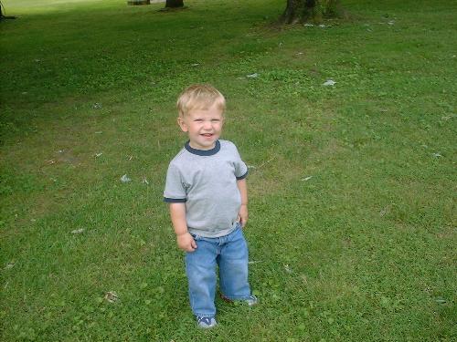 my favorite grandson - this is ryan the only grandson i have. he id the light of my life.