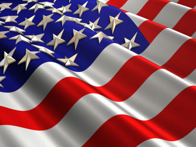 United States Flag - Just a waving flag