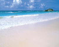 horseshoe bay  - horseshoe bay a pink sand beach