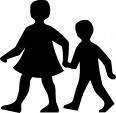 children - children in shadow