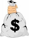 Money/cash - Bag of money.
