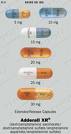 Adderall - This is what the pill adderall looks like. It's for treatment for ADHD. It is supposed to keep you focused and motivated.