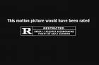 MPAA rating box - MPAA rating box seen before a movie