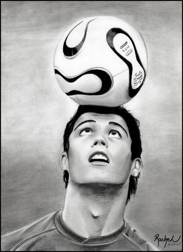 cristiano ronaldo - cristiano football art