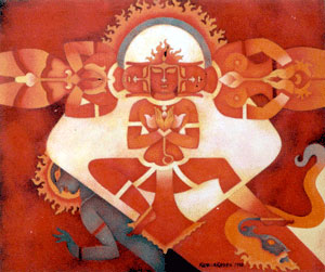Thai painting - Beautiful painting.