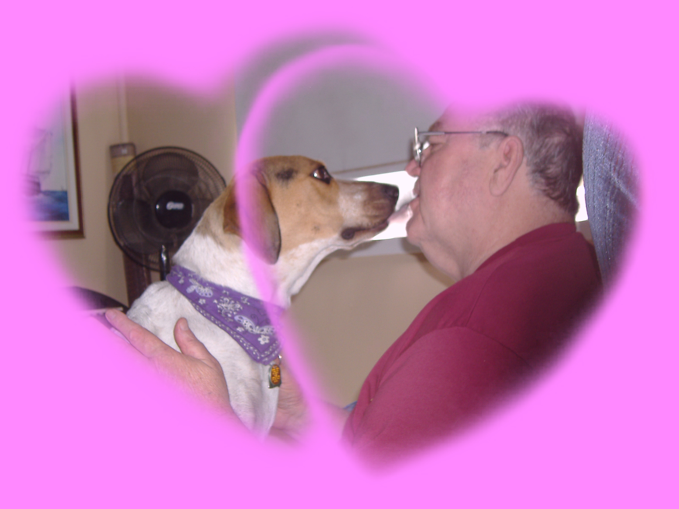 dad and maggy - i love this pic