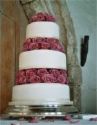 wedding cake - a 3 layered wedding cake..