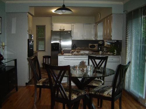 Kitchen and Diningroom - Kitchen and Diningroom in my birthmother's house.
