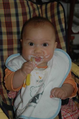 how do I look? - this is my 7 months old baby girl.
