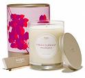 scented candles. - pink scented candles.