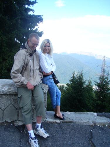 Jens and I - We were in the mountains,in a summer trip,he was laughing because he almost pushed me in the abyss