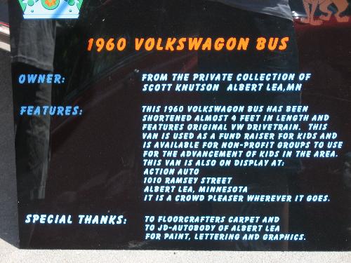 Info - Heres some info on the van etc
