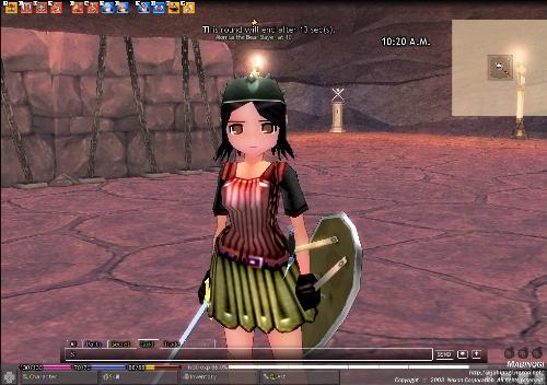 Mabinogi - This is an old screenshot of one of my Mabinogi (NA) Characters. The character's name is Alonisa and she still plays on the Tarlach server, but she doesn't look much like this anymore!